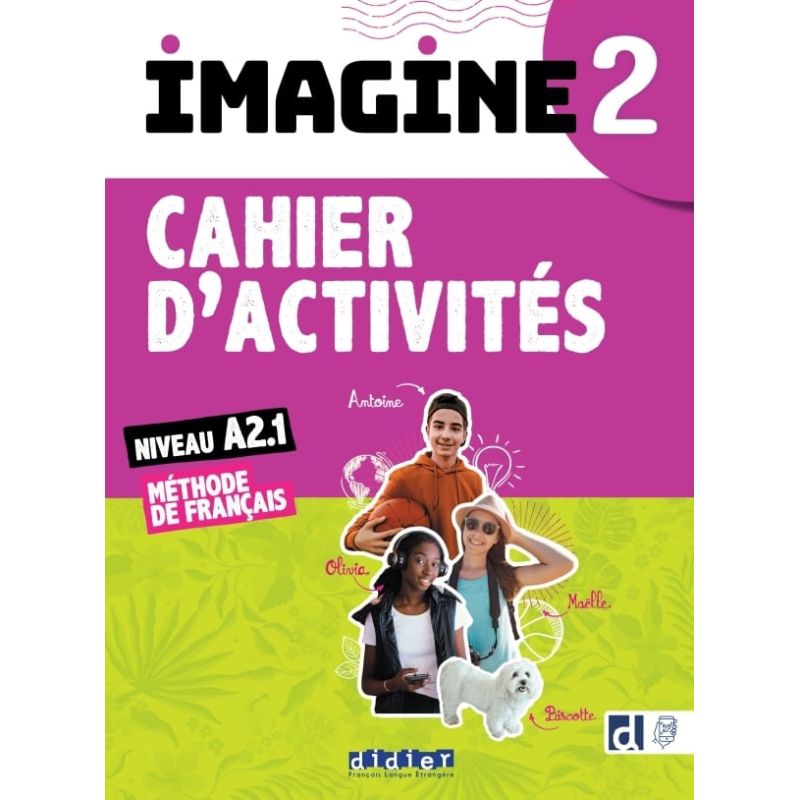 IMAGINE 2 A2.1 - CAHIER + CD MP3 (Nuevo)