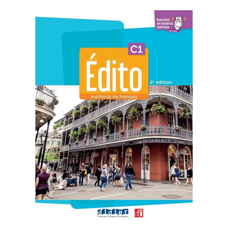 EDITO C1 4/ED.- LIVRE + CAHIER (Nuevo)