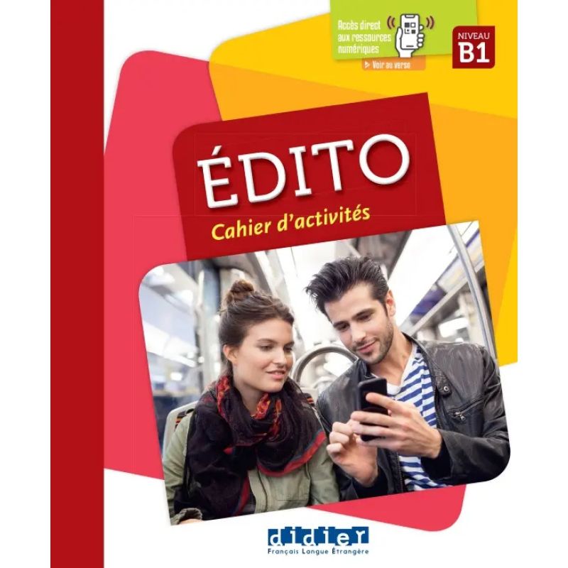 EDITO B1 - CAHIER + CD MP3 (Nuevo)
