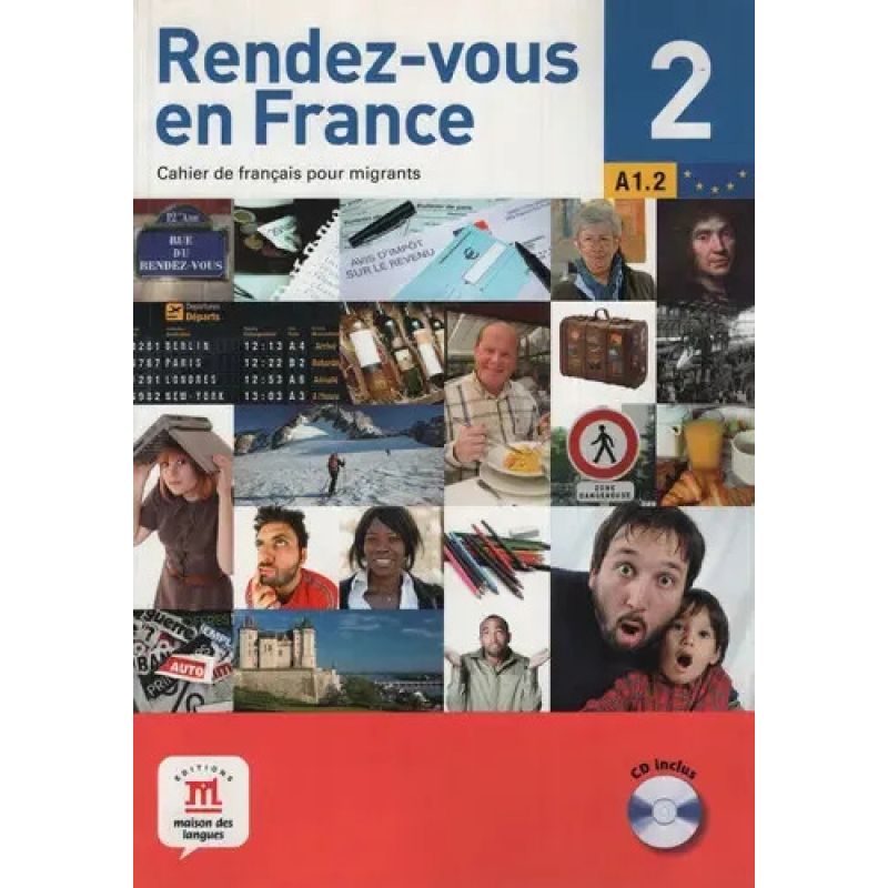RENDEZ-VOUS EN FRANCE 2 A1.2 + CD* (Nuevo)
