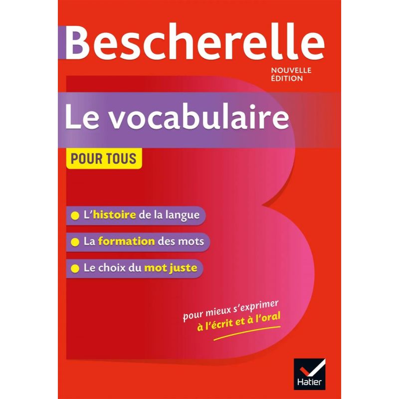 BESCHERELLE LE VOCABULAIRE POUR TOUS N/ED (HB) 2019 (Nuevo)