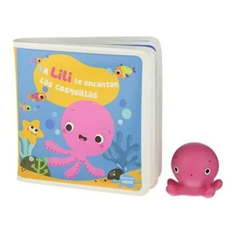 A LILI LE ENCANTAN LAS COSQUILLAS - LIBROS DE BAÑO - C/ JUGUETE (Nuevo) - Miniatura 2