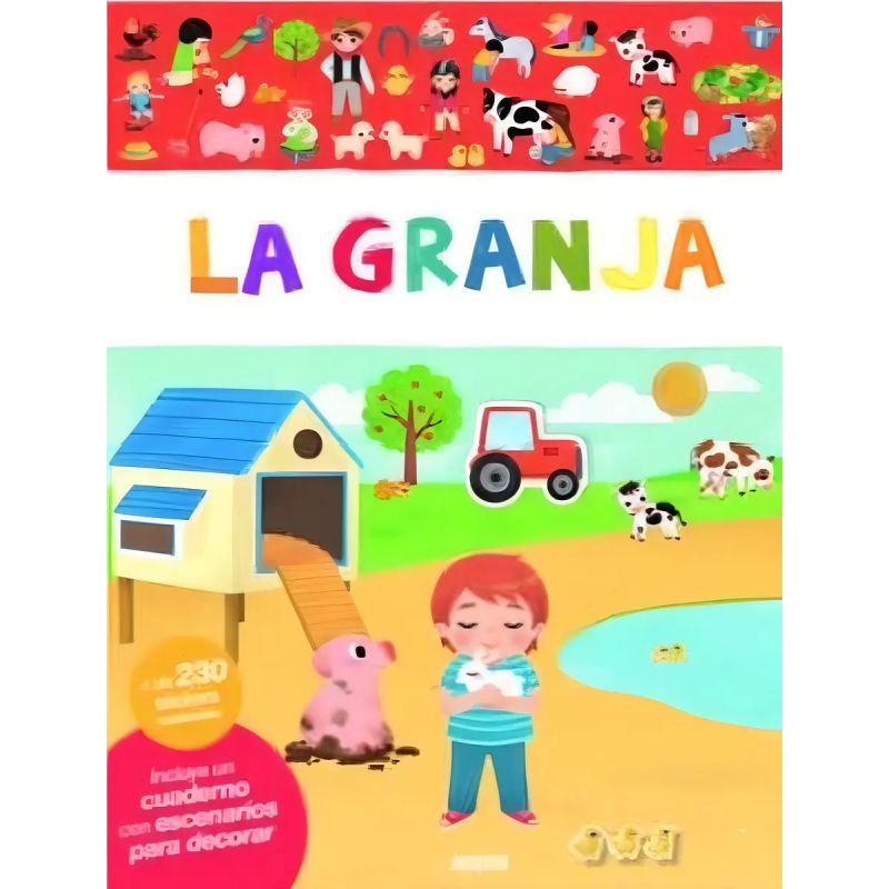 GRANJA, LA - LIBRO DE STICKERS (Nuevo)