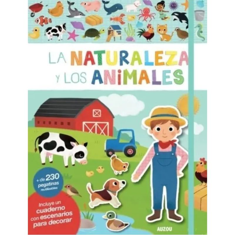 NATURALEZA Y LOS ANIMALES, LA - MIS PRIMEROS STICKERS (Nuevo)