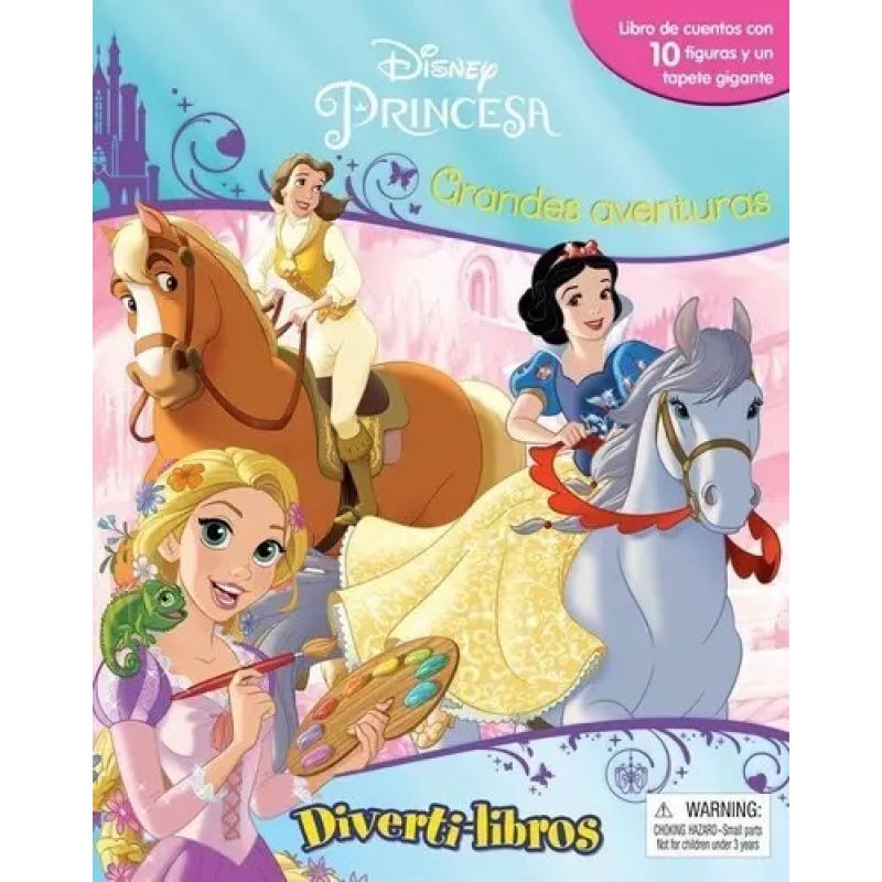 PRINCESAS GRANDES AVENTURAS - DIVERTILIBROS (Nuevo)