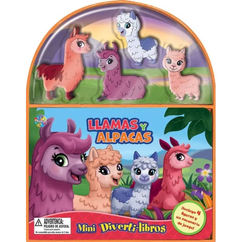LLAMAS Y ALPACAS - DIVERTI LIBROS (TD) (Nuevo)