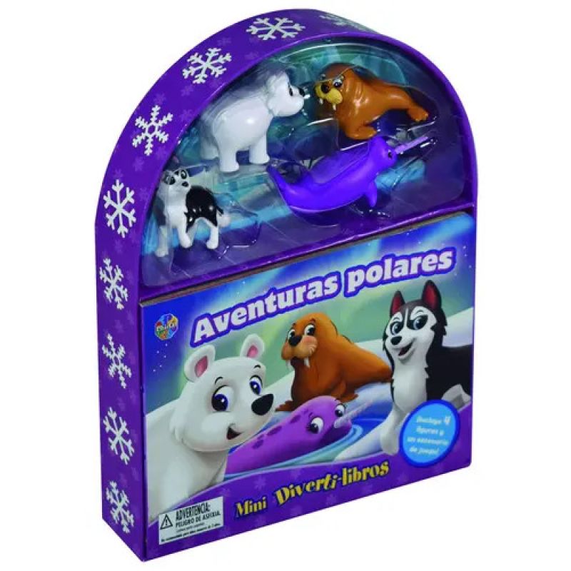 AVENTURAS POLARES - MINI DIVERTI LIBROS (Nuevo)