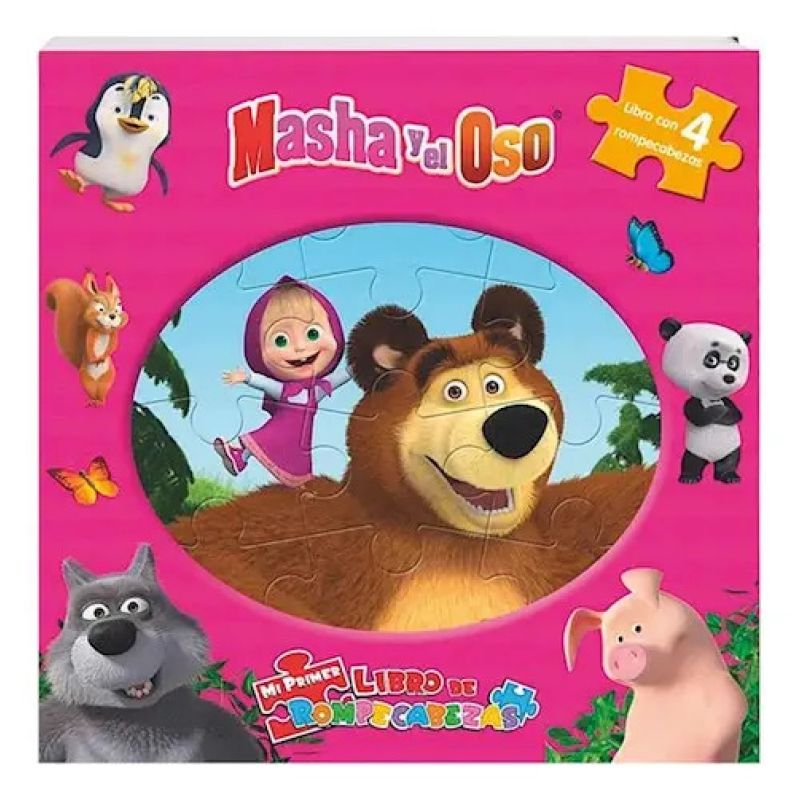 MASHA AND THE BEAR - MI PRIMER LIBRO DE ROMPECABEZAS (TD) (Nuevo)