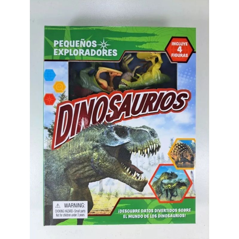 DINOSAURIOS - PEQUEÑOS EXPLORADORES (TD) (Nuevo) - Miniatura 3