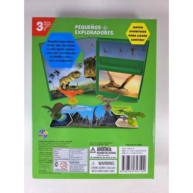 DINOSAURIOS - PEQUEÑOS EXPLORADORES (TD) (Nuevo) - Miniatura 4