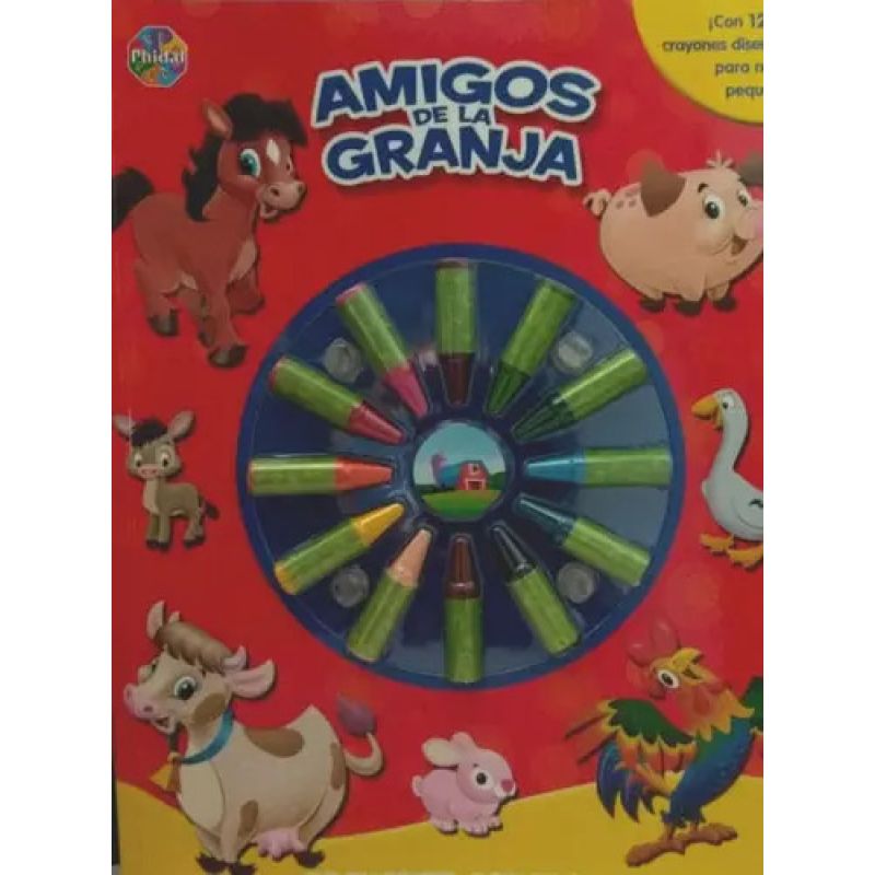 AMIGOS DE LA GRANJA - CRAYONES CREATIVOS (TD) (Nuevo)