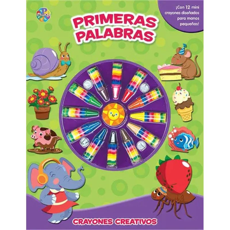 PRIMERAS PALABRAS - CRAYONES CREATIVOS (TD) (Nuevo)