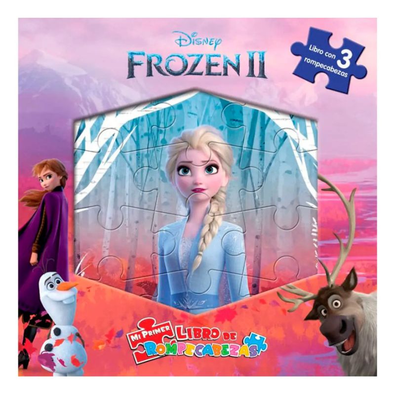 DISNEY FROZEN 2 MI PRIMER LIBRO DE ROMPECABEZAS (TD) (Nuevo)