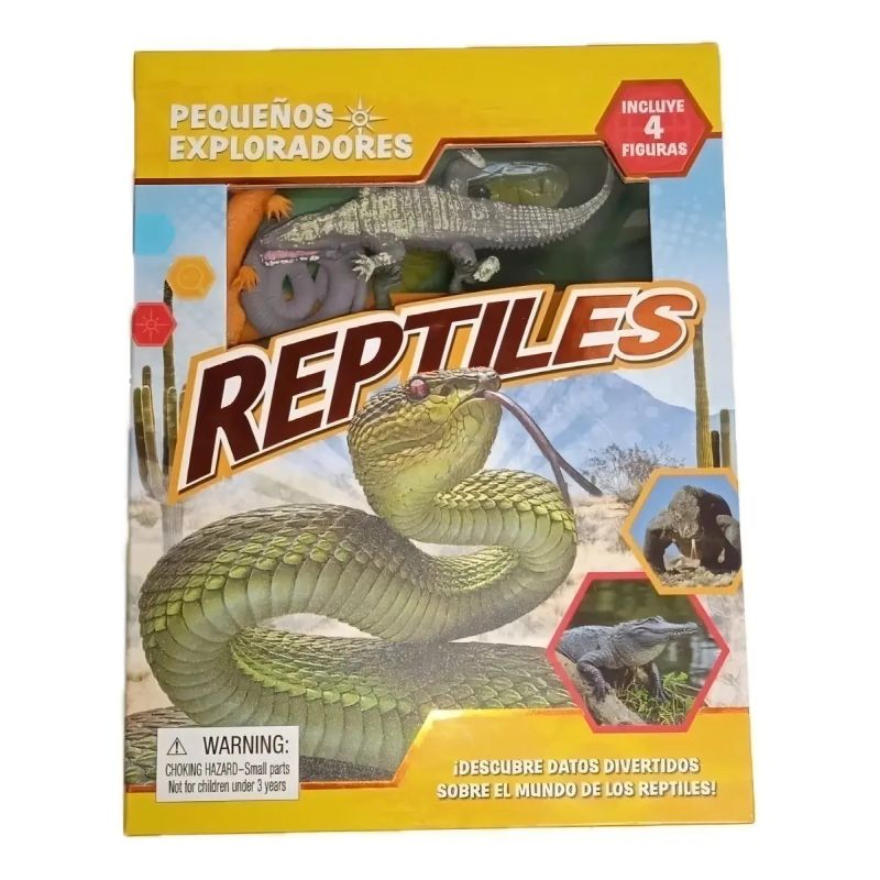 REPTILES - PEQUEÑOS EXPLORADORES - TD (Nuevo)