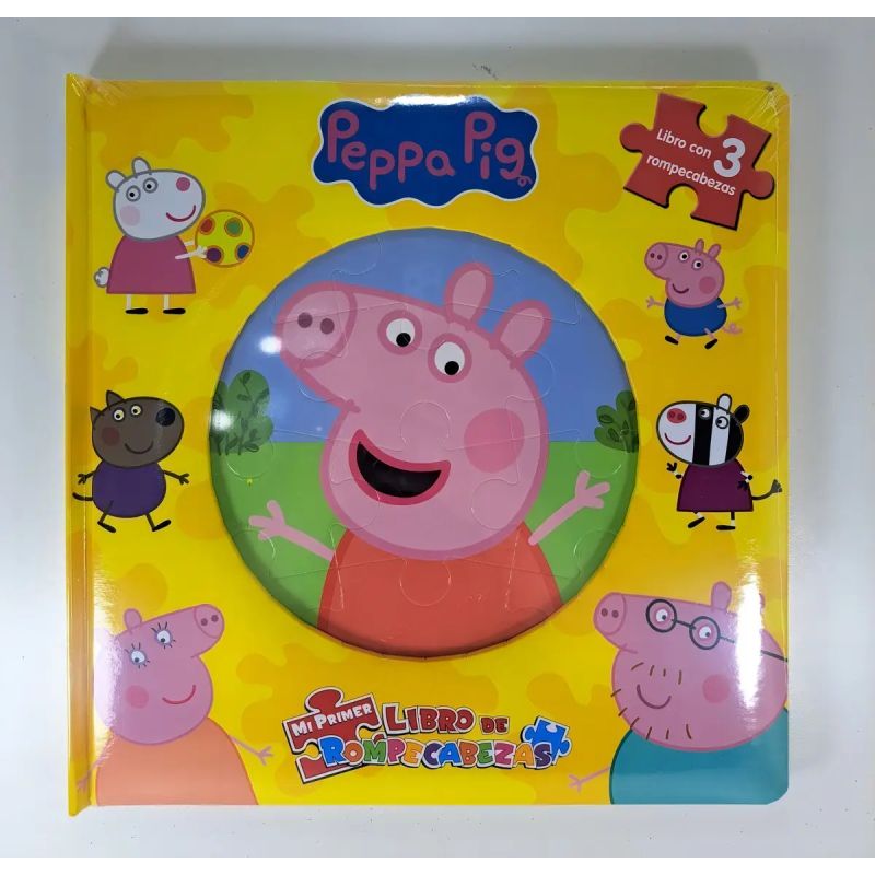 PEPPA PIG - MI PRIMER LIBRO DE ROMPECABEZAS - TD (Nuevo)
