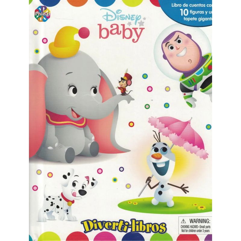 DISNEY BEBE - DIVERTI-LIBROS - TD (Nuevo)