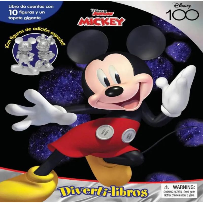 DISNEY MICKEY 100 - DIVERTI-LIBROS - TD (Nuevo)