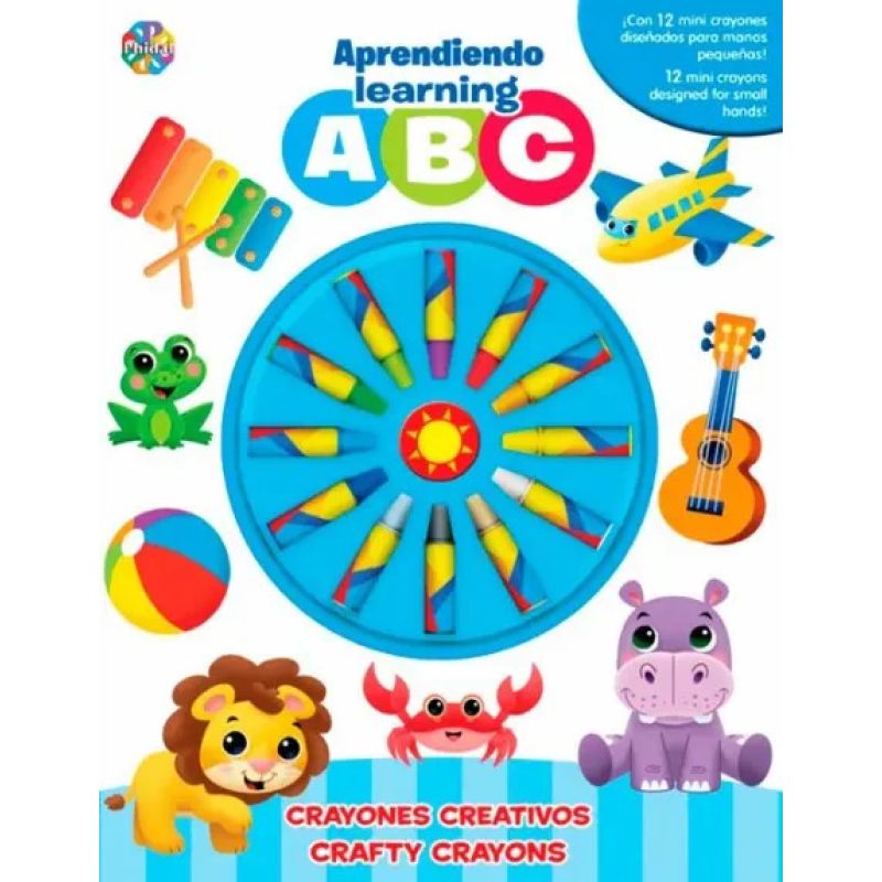 LEARNING ABC CRAFTY - CRAYONES CREATIVOS BILINGÜE (Nuevo)