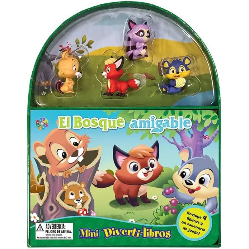 BOSQUE AMIGABLE, EL - MINI DIVERTILIBROS (Nuevo)