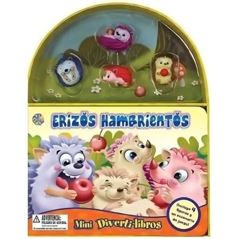 ERIZOS HAMBRIENTOS - MINI DIVERTILIBROS (Nuevo)