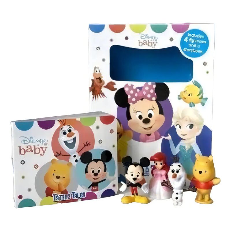 CUENTOS Y AVENTURAS - DISNEY BABY - CUENTO + 4 FIGURAS (Nuevo) - Miniatura 2