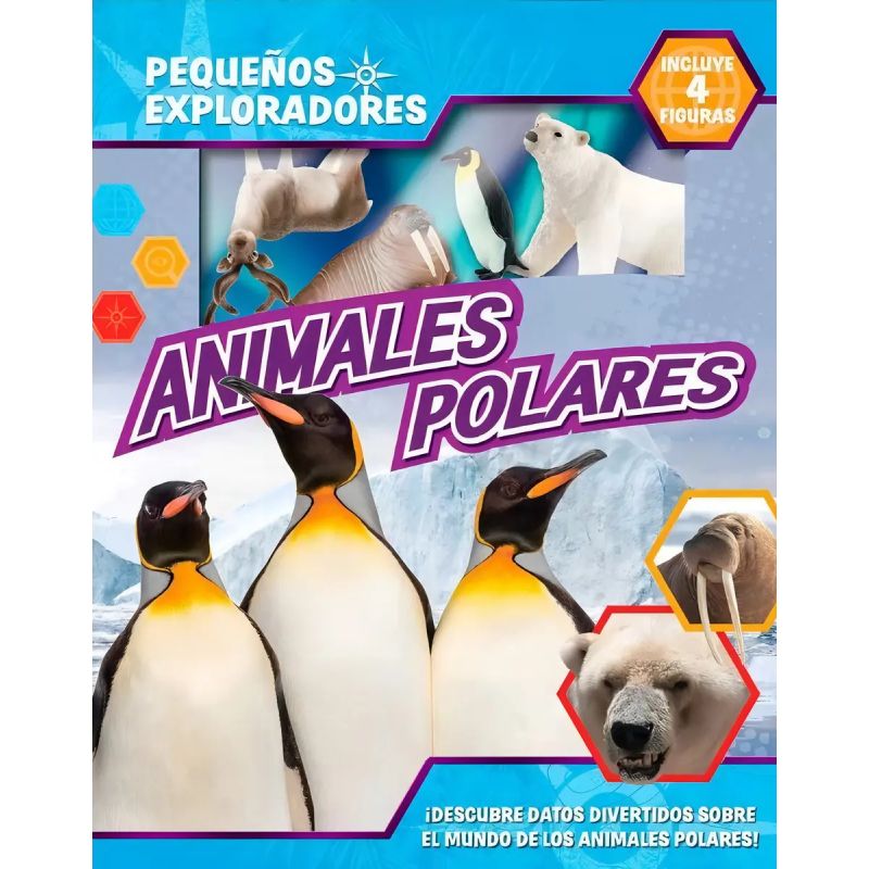 ANIMALES POLARES - PEQUEÑOS EXPLORADORES (Nuevo)