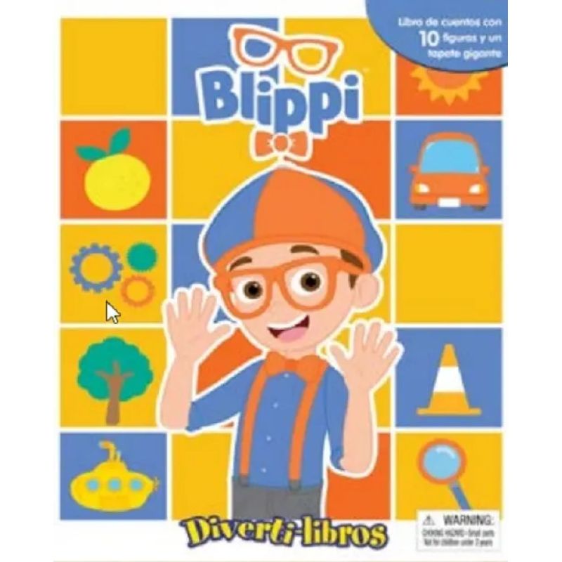 BLIPPI - DIVERTI-LIBROS - TD (Nuevo)