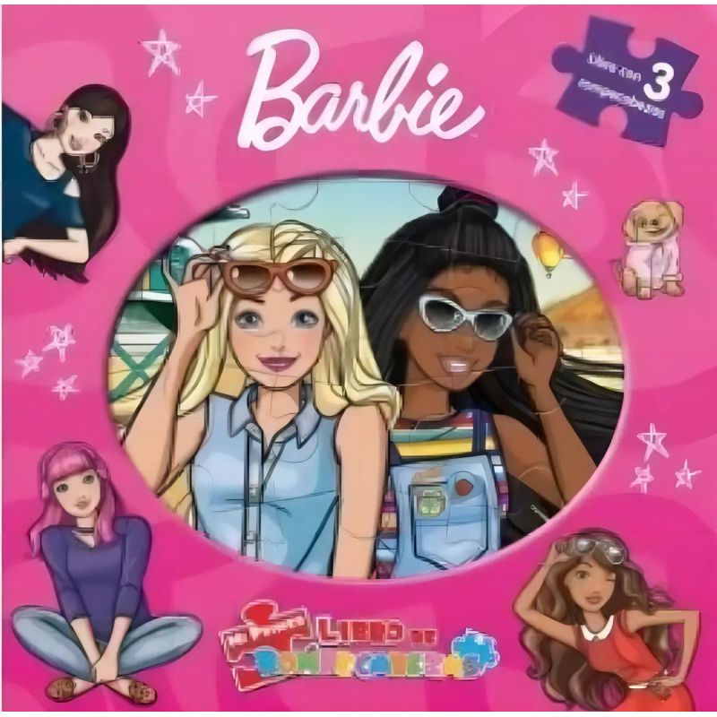 BARBIE - MI PRIMER LIBRO DE ROMPECABEZAS - TD (Nuevo)