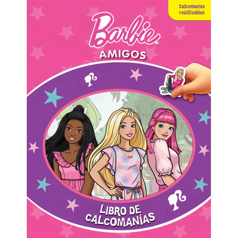 BARBIE AMIGOS - LIBROS DE CALCOMANIAS - TD (Nuevo)