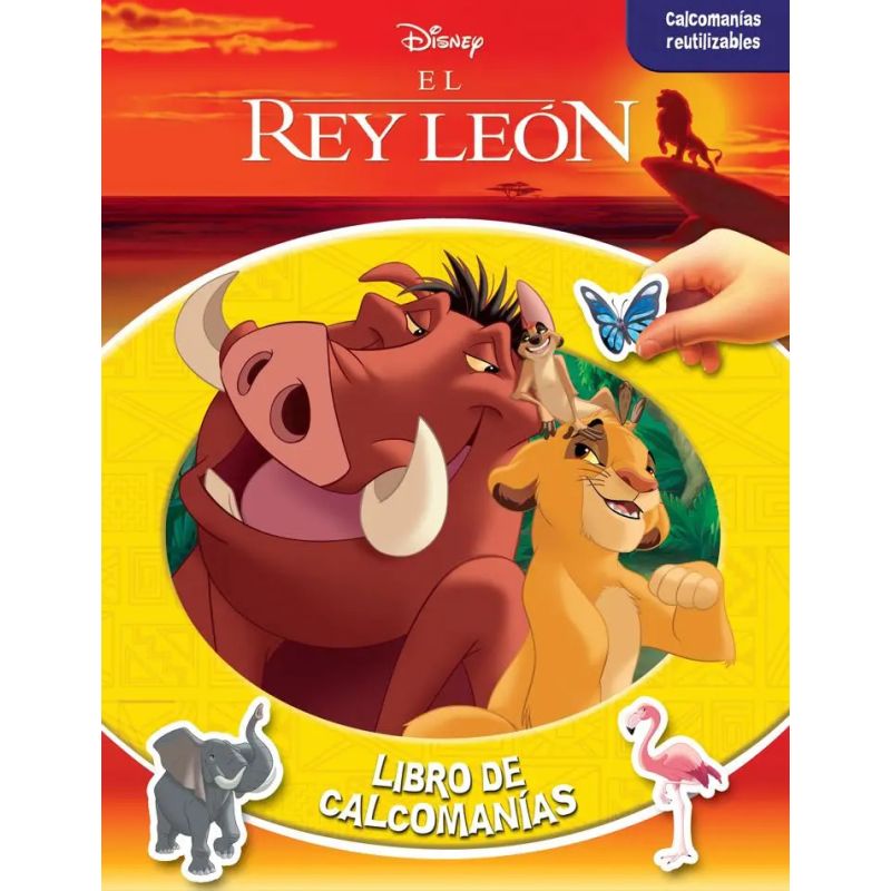 REY LEON, EL - LIBROS DE CALCOMANIAS - TD (Nuevo)