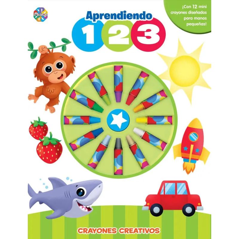 123 APRENDIENDO - CRAYONES CREATIVOS - TD (Nuevo)