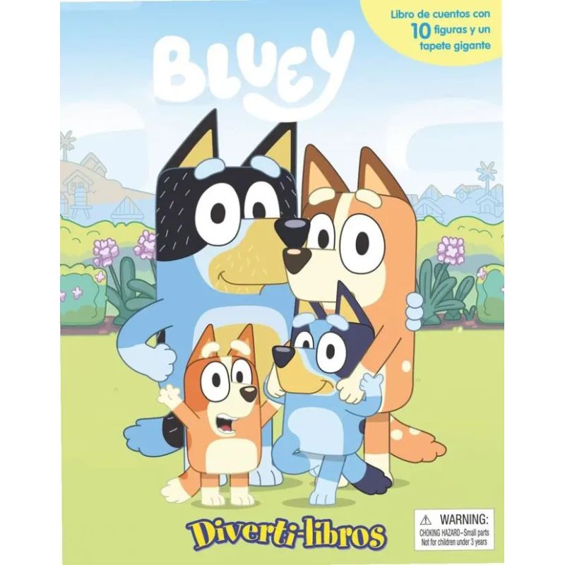 BLUEY - DIVERTI-LIBROS - TD (Nuevo)