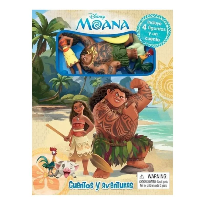 DISNEY MOANA - CUENTOS Y AVENTURAS - TD (Nuevo)