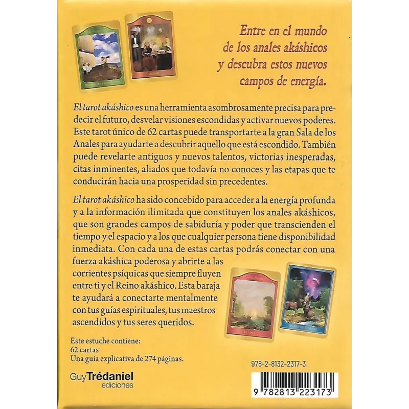 TAROT AKASHICO, EL - LIBRO + CARTAS (Nuevo)
