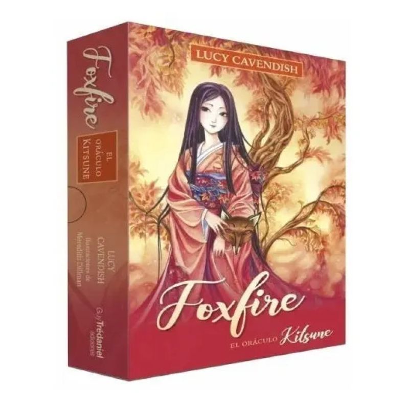 FOXFIRE - EL ORACULO KITSUNE - LIBRO + CARTAS (Nuevo)