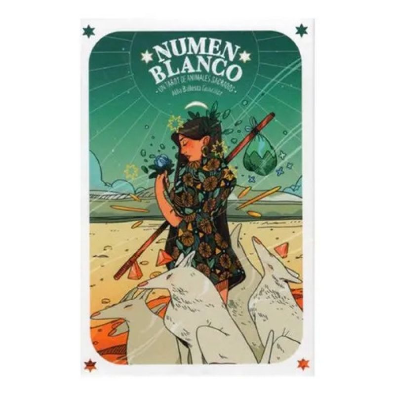 NUMEN BLANCO - UN TAROT DE ANIMALES SAGRADOS - LIBRO + CARTAS (Nuevo)