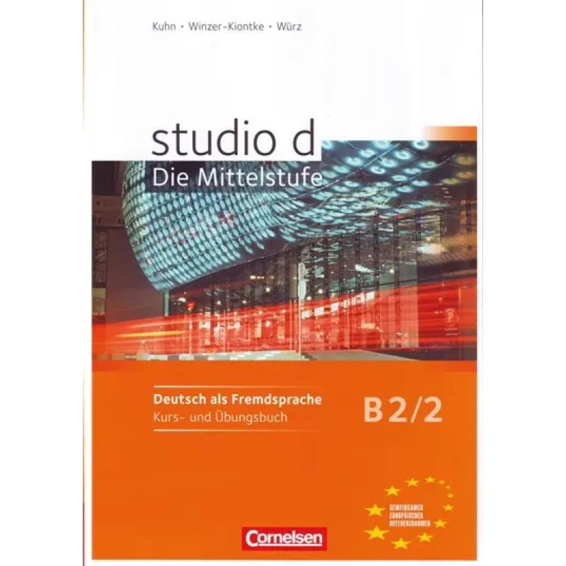 STUDIO DIE MITTELSTUFE B2/2 - KURSBUCH + UBUNGSBUCH (Nuevo)