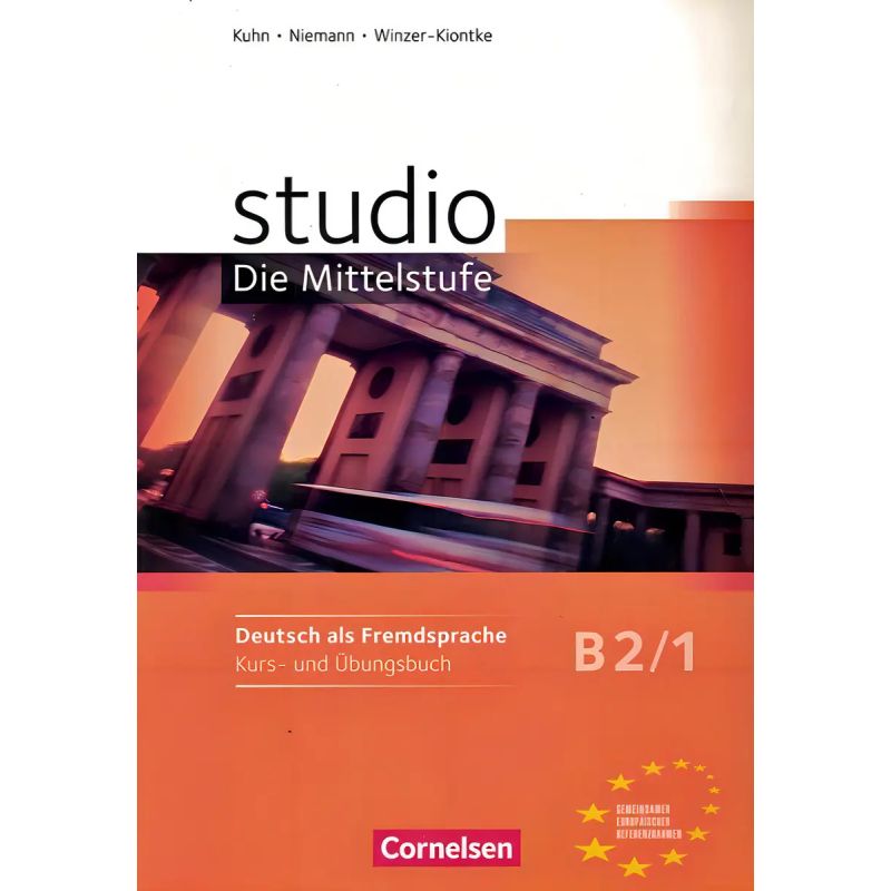STUDIO DIE MITTELSTUFE B2/1 - KURSBUCH + UBUNGSBUCH (Nuevo)