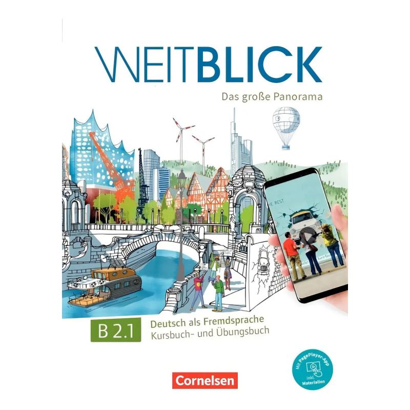 WEITBLICK B2.1 - KURSBUCH + UBUNGSBUCH + E-BOOK + PAGEPLAYER APP (Nuevo)