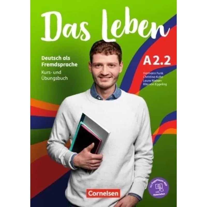 DAS LEBEN A2.2 - TEILBAND 2 - KURS UND UBUNGSBUCH MIT PAGE-PLAYER APP (AUIDO VIDEOS) (Nuevo)