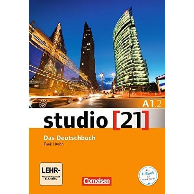 STUDIO 21 A1/2 - KURSBUCH + ARBEITSBUCH + DVD-ROM (E-BOOK -AUDIO-VIDEOCLIPS) (Nuevo)