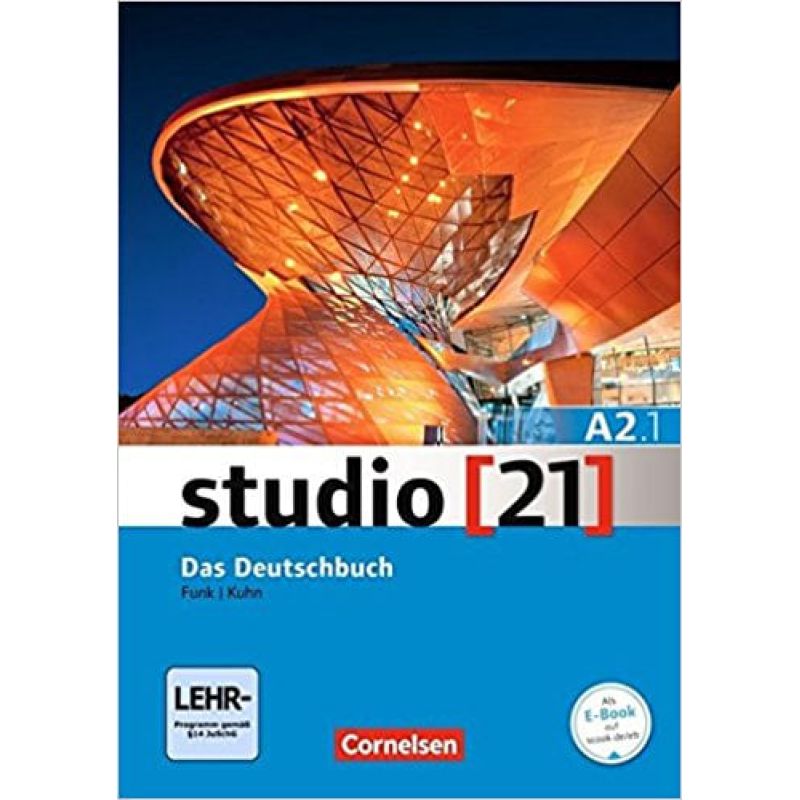 STUDIO 21 A2/1 - KURSBUCH + ARBEITSBUCH + DVD-ROM (E-BOOK -AUDIO-VIDEOCLIPS) (Nuevo)