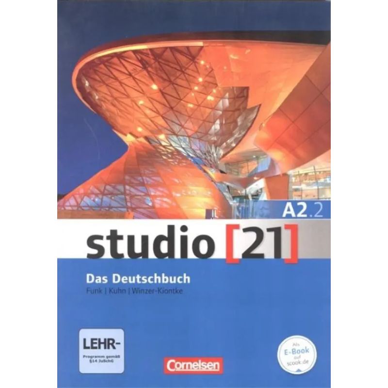 STUDIO 21 A2/2 - KURSBUCH + ARBEITSBUCH + DVD-ROM (E-BOOK -AUDIO-VIDEOCLIPS) (Nuevo)