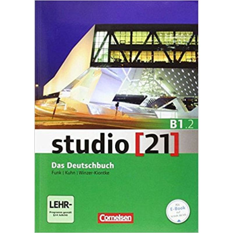 STUDIO 21 B1/2 - KURSBUCH + ARBEITSBUCH + DVD-ROM (E-BOOK -AUDIO-VIDEOCLIPS) (Nuevo)