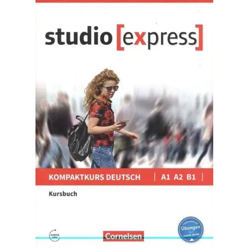 STUDIO EXPRESS A1/A2/B1 - KURSBUCH + AUDIO ONLINE (Nuevo)