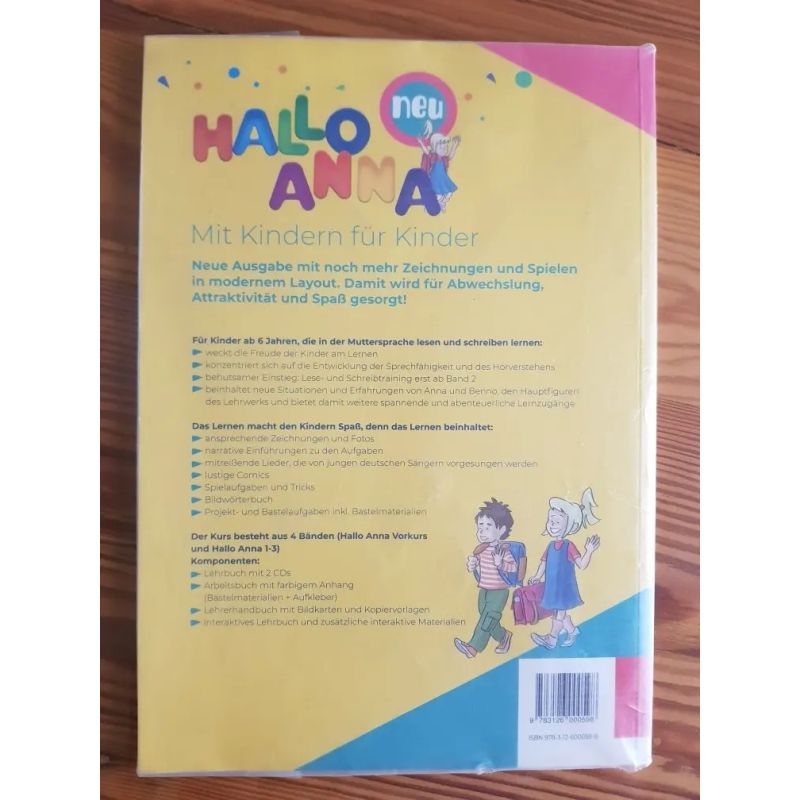 HALLO ANNA 1 NEU - LEHRBUCH + CD (Nuevo) - Miniatura 2