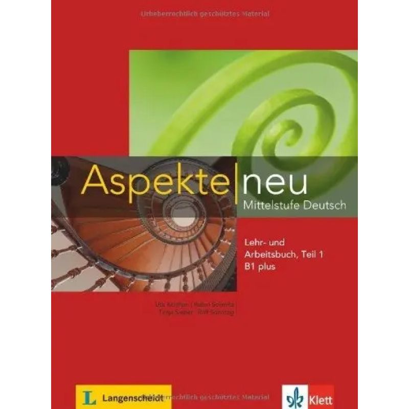 ASPEKTE NEU (B1+) TEIL 1 - LEHR + ARBEITSBUCH + A/CD (Nuevo)