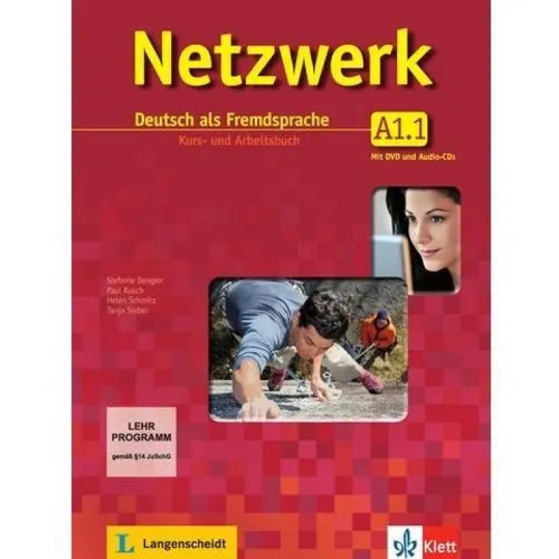 NETZWERK A1.1 - KURSBUCH + ARBEITSBUCH + A/CD + DVD (Nuevo)