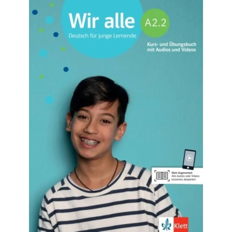 WIR ALLE A2.2 - KURSBUCH + UBUNGSBUCH (+ AUDIO / VIDEO ONLINE) (Nuevo)
