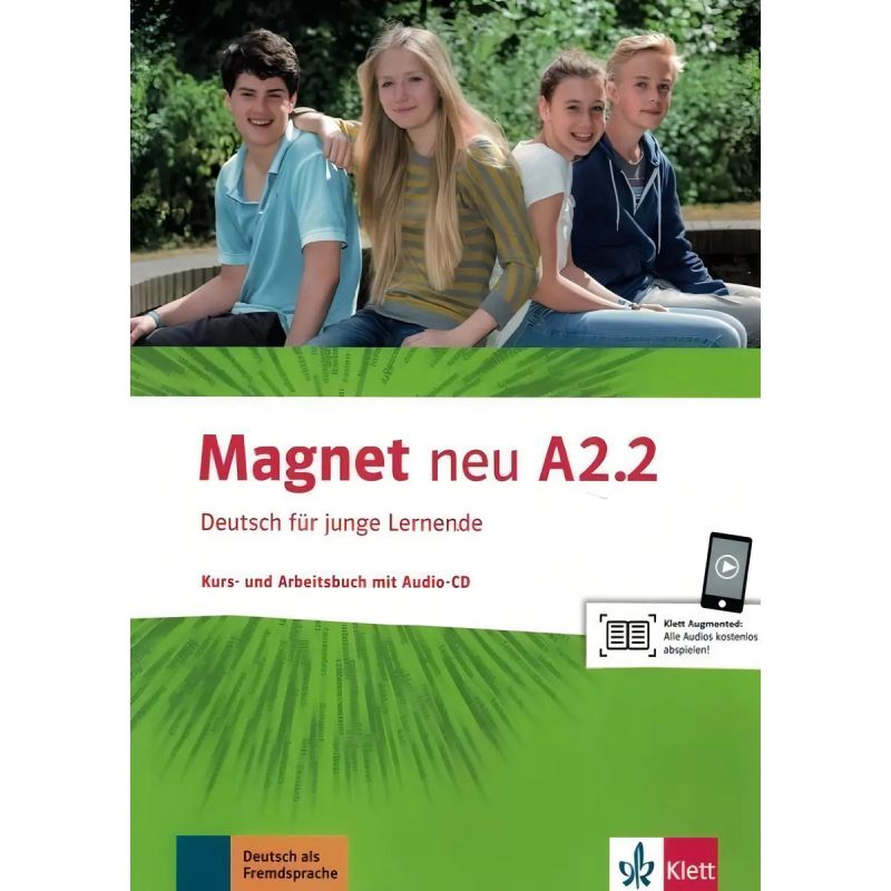 MAGNET NEU A2.2 - KURSBUCH + ARBEITSBUCH + CD (Nuevo)
